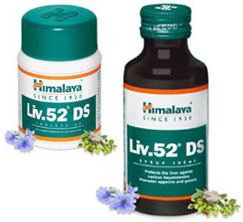 SMIETRZ Himalaya Liv 52 DS Syrup and Liver 52 DS Tablet Price in India -  Buy SMIETRZ Himalaya Liv 52 DS Syrup and Liver 52 DS Tablet online at
