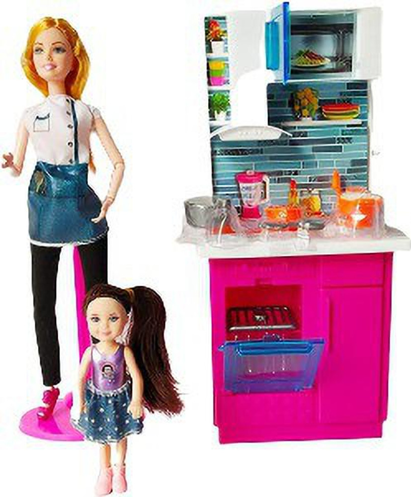 Baby doll ka online kitchen set