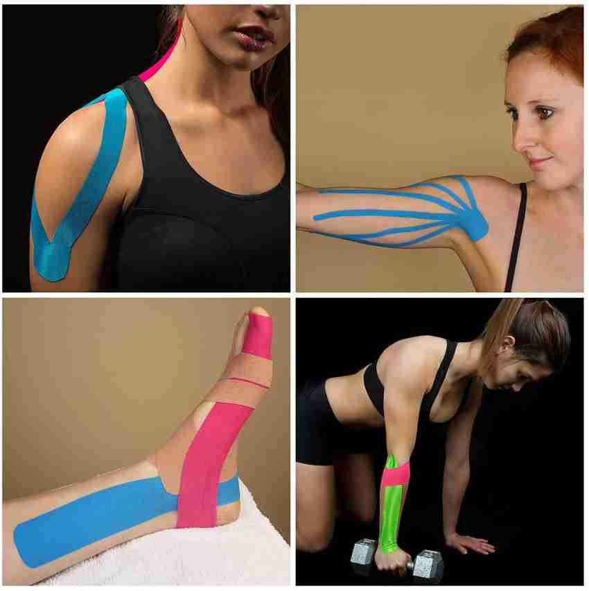 WALFRONT Kinesiology Tape Waterproof Adhesive Knee Support, 49% OFF