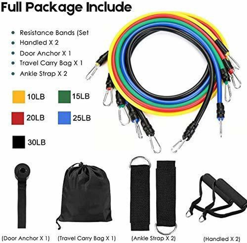 Professional resistance band set best sale
