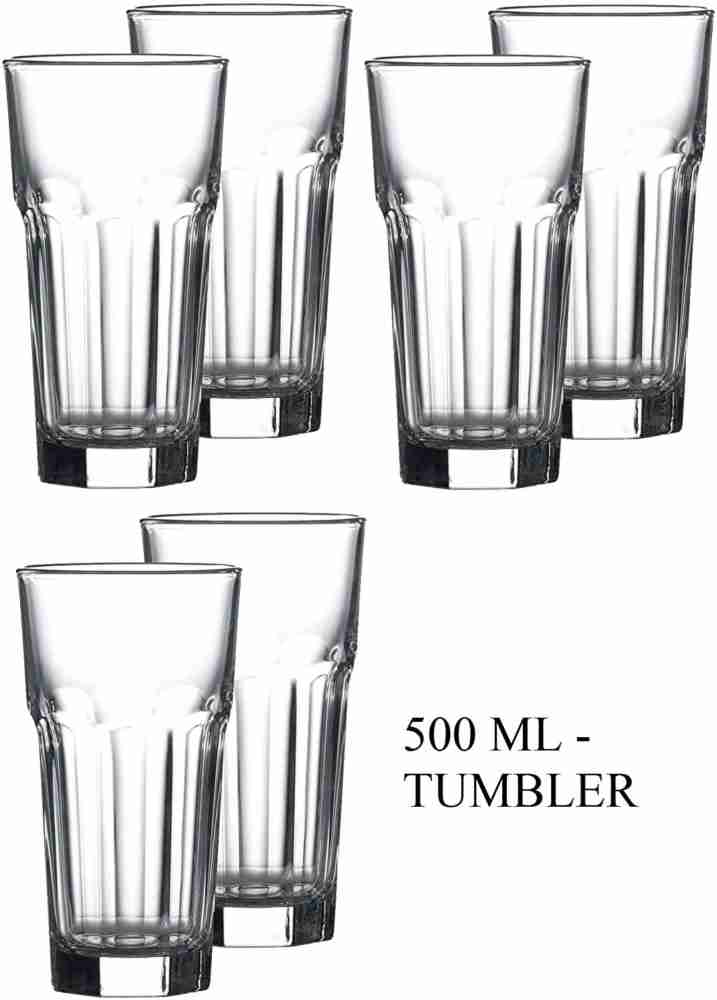 Buy TYGIEL Highball Glasses for Drinking Cocktail, Juice, Milkshake, Coke,  Soda, Beer, Whiskey, Dishwasher Safe, Set of 6 (300ml each), Transparent  Online at Best Prices in India - JioMart.