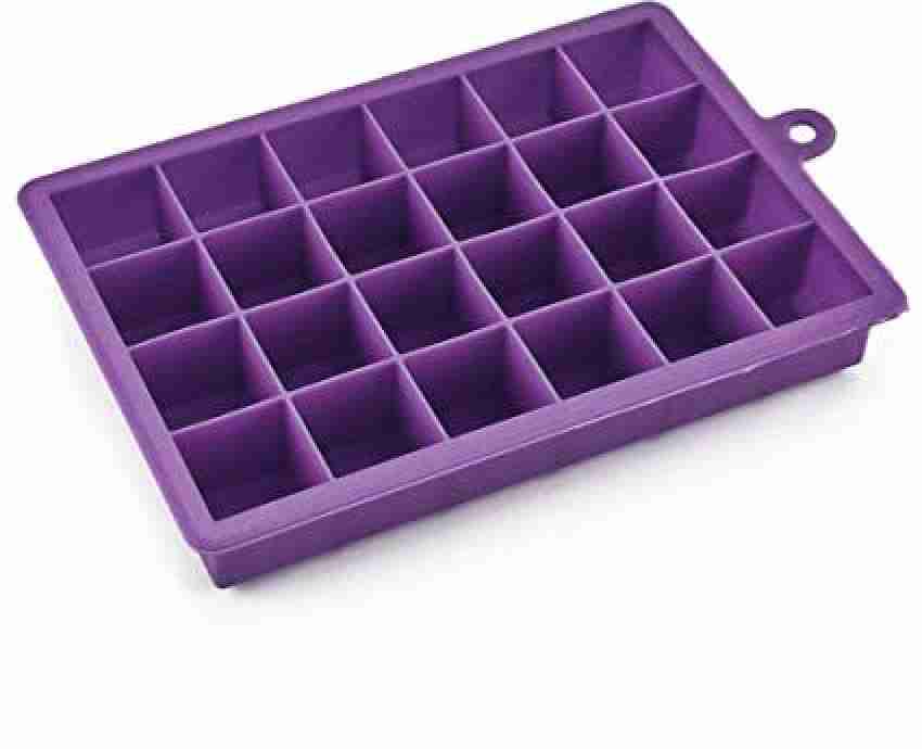 24 Grid Ice Cube Mold Silicone Ice Cube Tray Square Ice Tray Mould Easy  Release Silicone