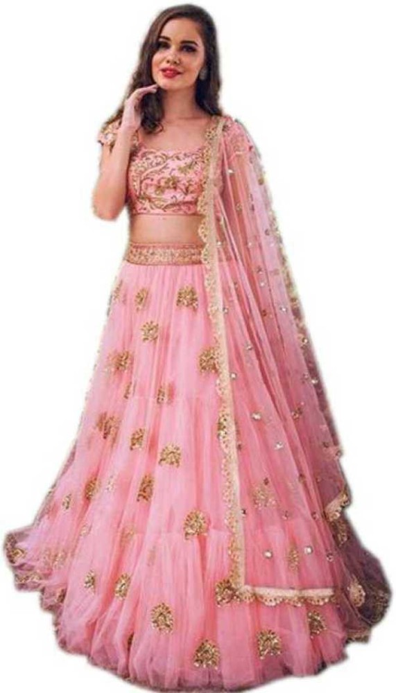 Gulabi lehenga on sale