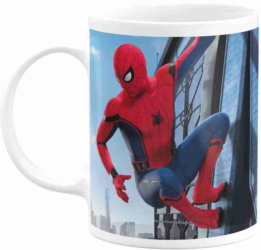 GOLDENCITY Spiderman Printed Cartoon Coffee Mug For Girls Boys Kids Friends  Spider Man Mug For Birthday