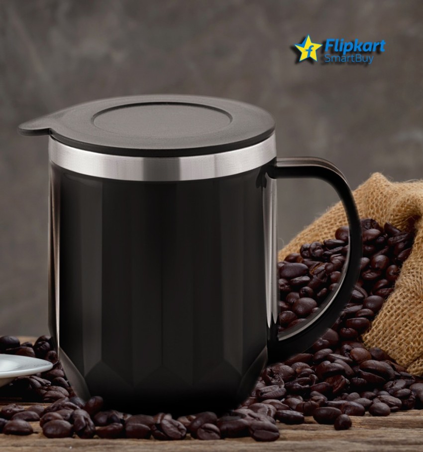 Dark Blue Self Stirring Mug 450ml Coffee Cup Stainless Steel Inner  Automatic Mixing Coffee Tea Hot Chocolate Milk Protein Shake For Home  Office Travel