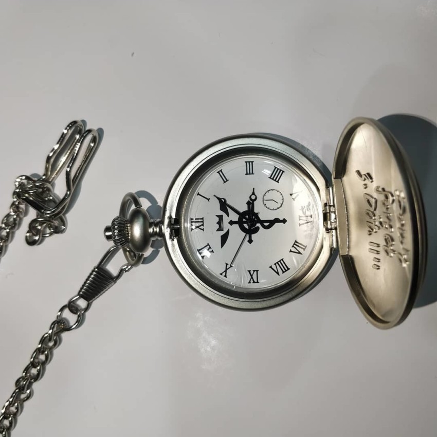 Fullmetal alchemist silver pocket on sale watch