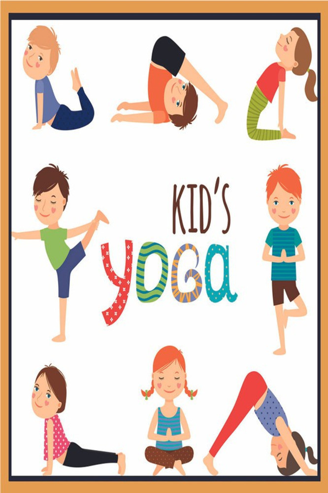 Kids Yoga Poster