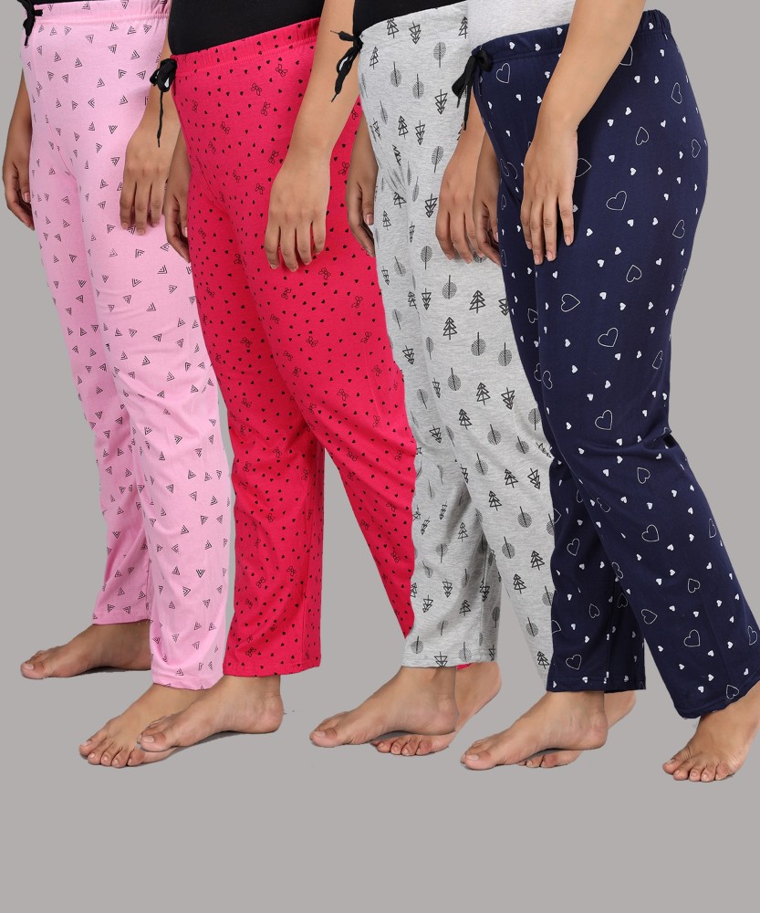 Buy Zivame Plum Romance Woven Pyjama  Jazzy at Rs583 online  Nightwear  online