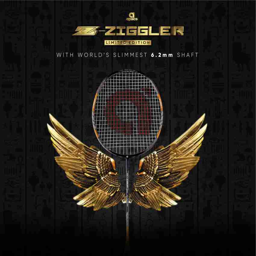 apacs Z-Ziggler Limited Edition (38 LBS) Black, Gold Strung 