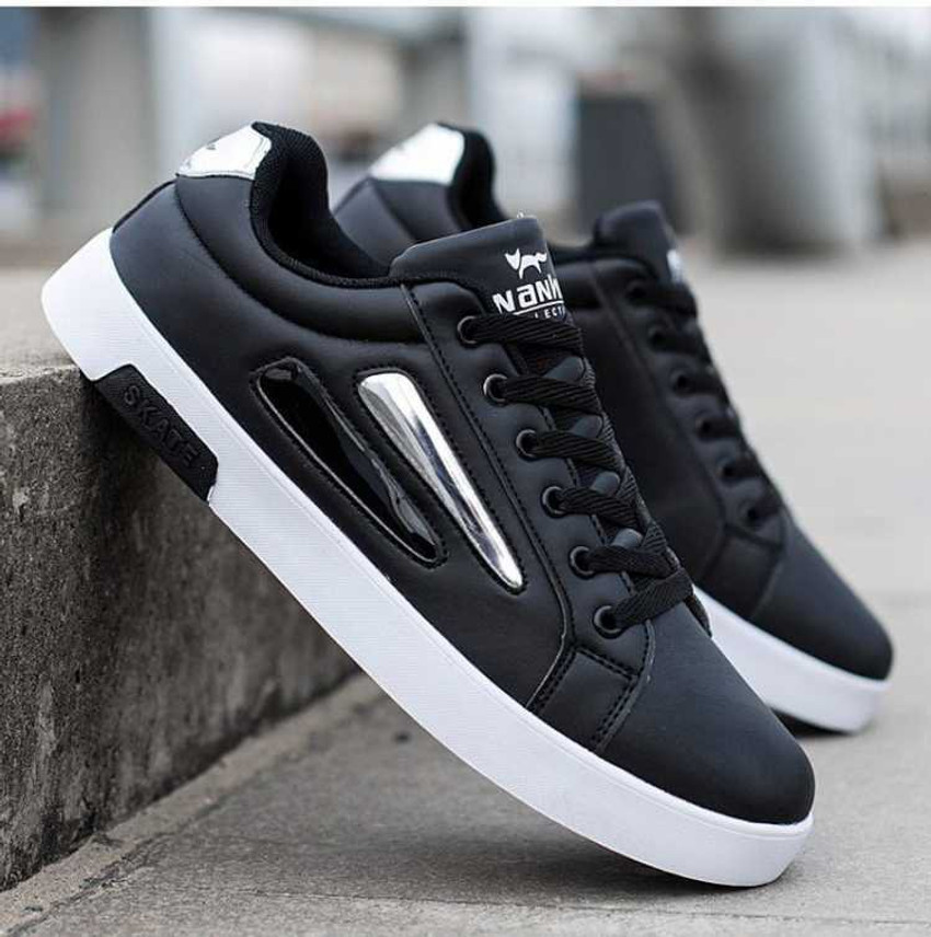 Mens black sneakers sale best sale