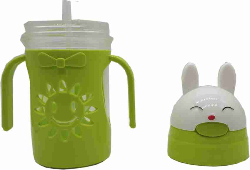 Te Quiti Baby sipper water bottle for kids bunny Green colour bpa free 1  sipper Price in India - Buy Te Quiti Baby sipper water bottle for kids  bunny Green colour bpa