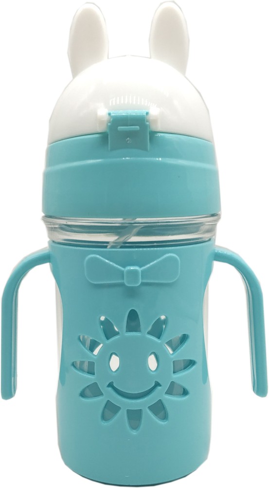 Te Quiti Baby sipper water bottle for kids bunny Green colour bpa free 1  sipper Price in India - Buy Te Quiti Baby sipper water bottle for kids  bunny Green colour bpa