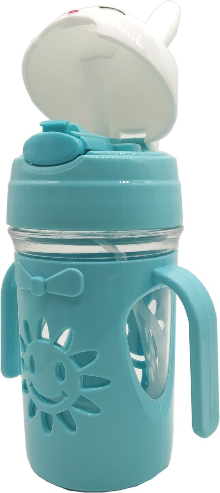 Te Quiti Baby sipper water bottle for kids rabbit design blue color bpa  free 1 sipper Price in India - Buy Te Quiti Baby sipper water bottle for  kids rabbit design blue