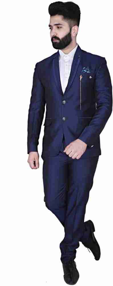 P.K.GARMENTS Coat, Pant Solid Men Suit - Buy P.K.GARMENTS Coat, Pant Solid  Men Suit Online at Best Prices in India