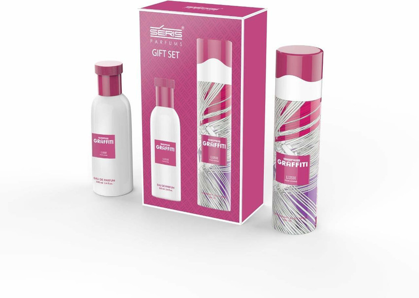 ONELOOK Seris Graffiti Gift Set Adventure Pink Perfume Deodorant
