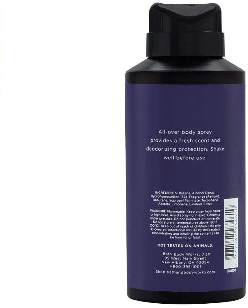 Bath and Body Works Cypress Deodorizing Body Spray Deodorant Spray