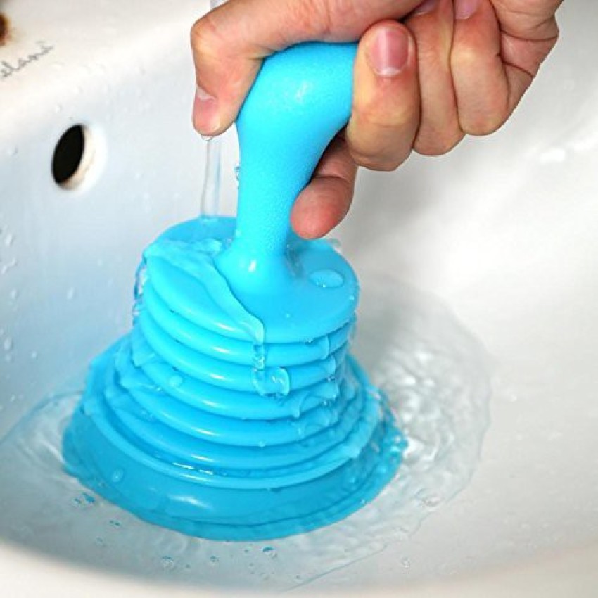 1pc Drain Hair Remover, Sink Plunger, Pipes Unblocker, Suitable For Kitchen  Sink, Bathroom Bathtub