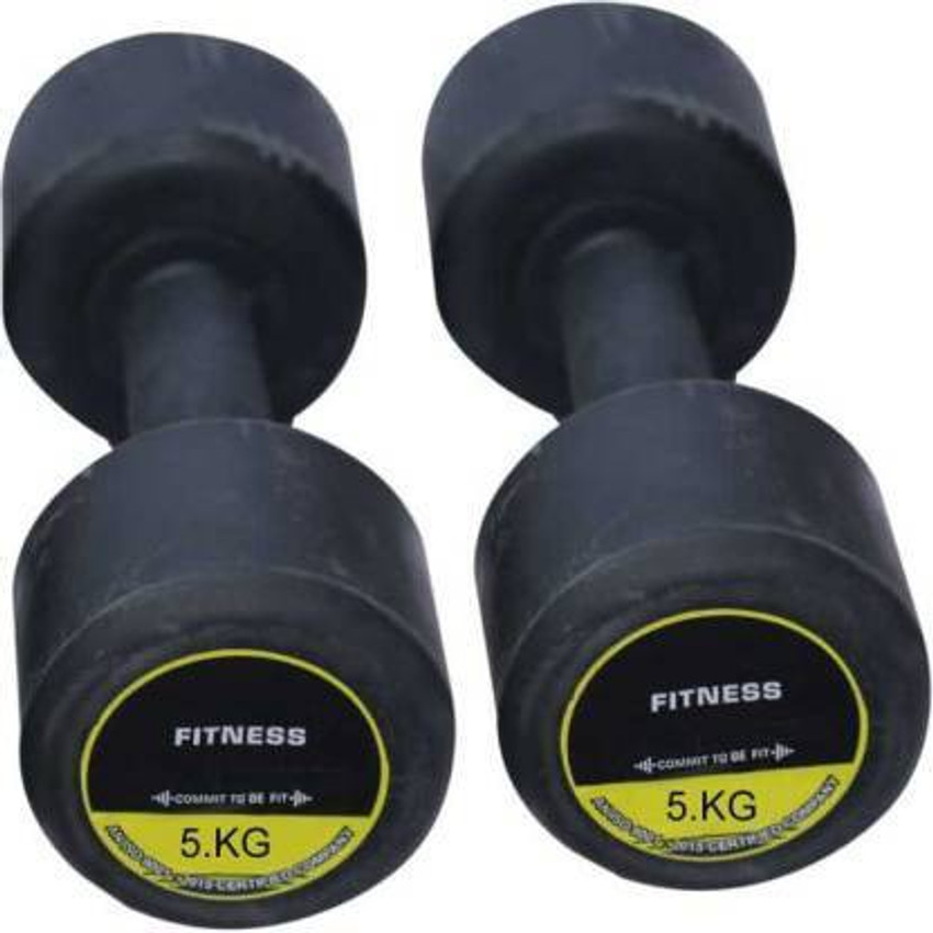 5 kg rubber dumbbell price sale