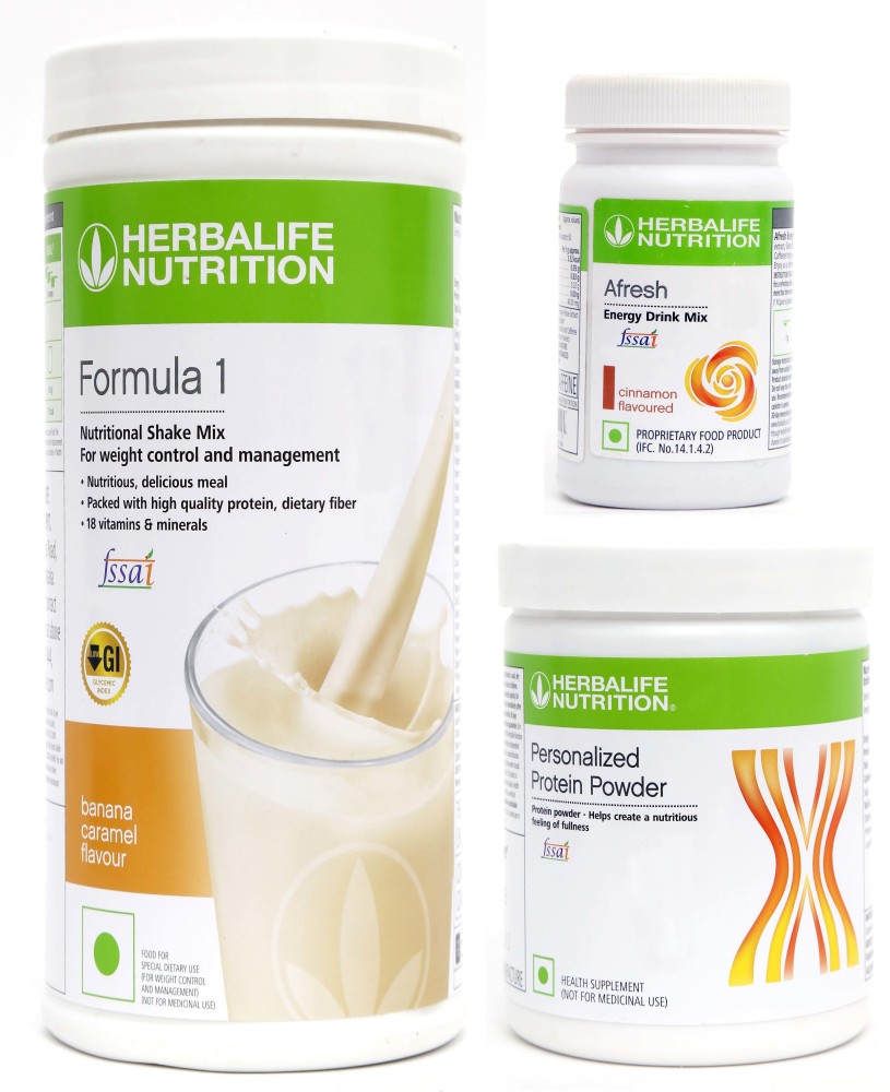 Herbalife Formula 1 Healthy Meal Nutritional Shake Mix: Banana Caramel 750 g