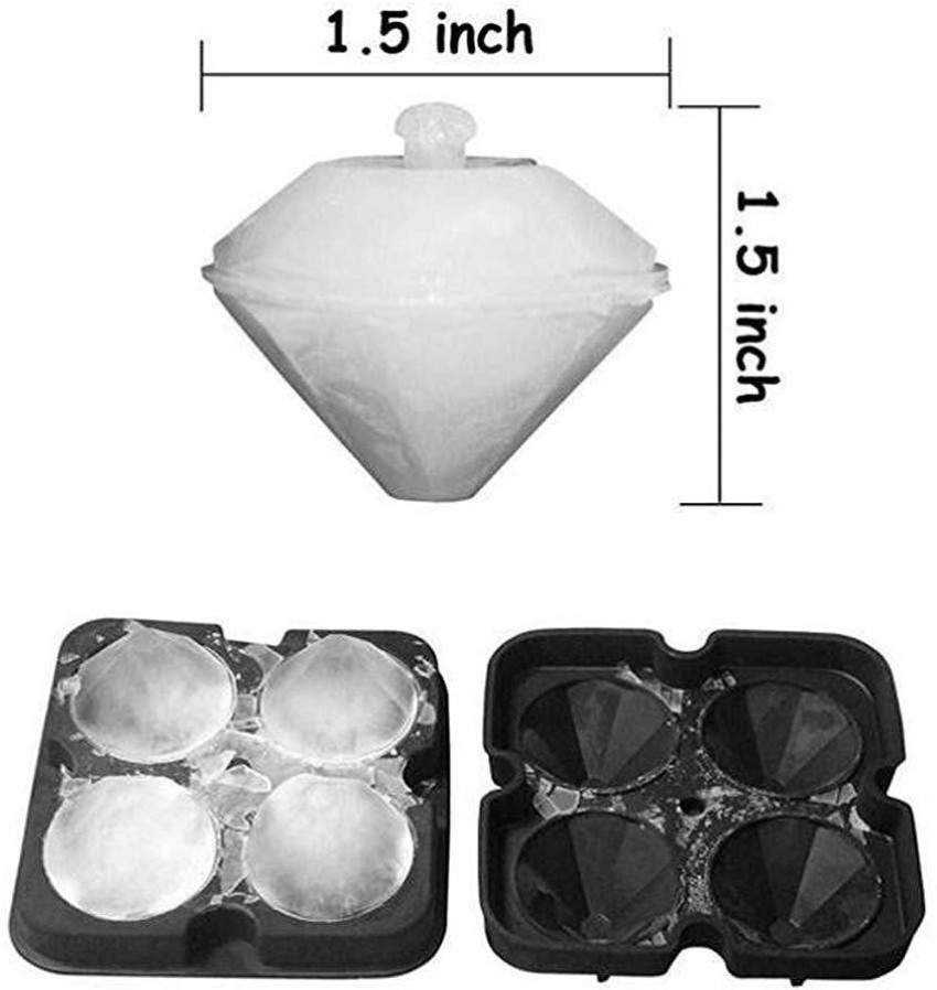 3D Diamond Ice Cube Molds