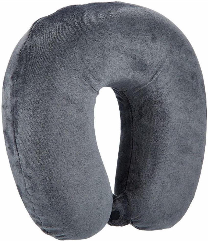 kogar Supercomfy and Soft Travel Neck Support Rest Pillow for Men Women Kids Solid Color Grey Neck Pillow Grey Neck Pillow Grey Price in India Flipkart