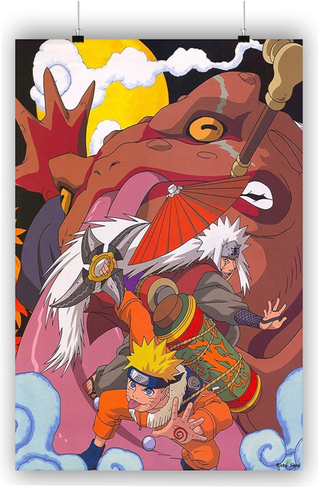 Quadro Poster Anime Naruto Personagens mod 2- GA157 90x50