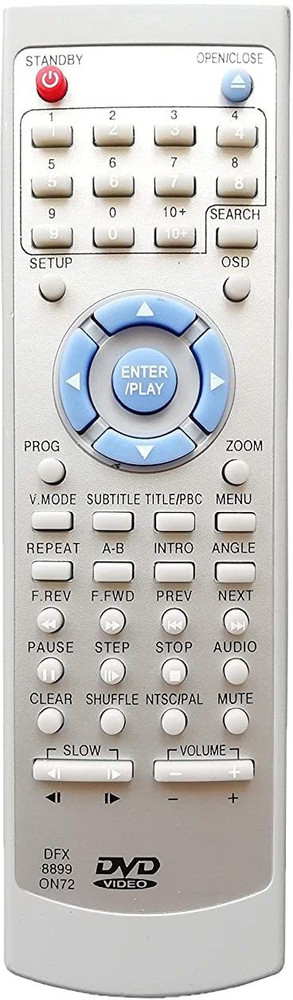 ZEDDY Remote Compatible for DVD Player ONIDA Remote Controller
