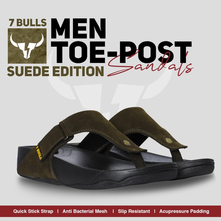 Suede flip flops discount mens