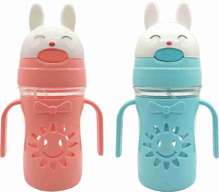 Te Quiti Baby sipper water bottle for kids bunny Green colour bpa free 1  sipper Price in India - Buy Te Quiti Baby sipper water bottle for kids  bunny Green colour bpa