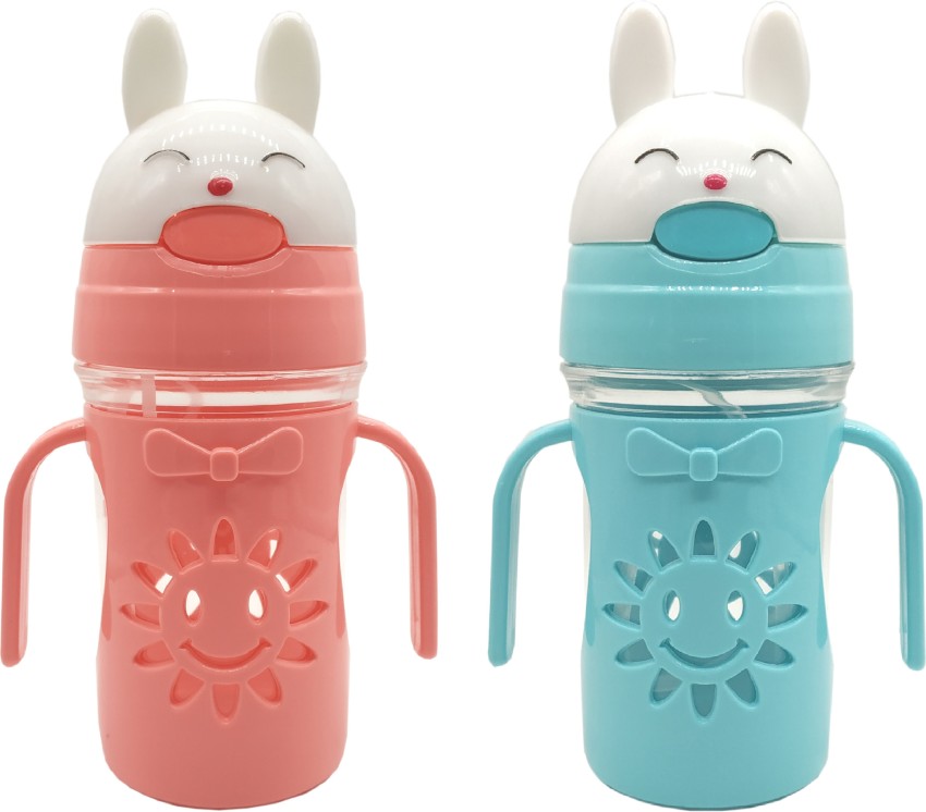 Te Quiti Baby sipper water bottle for kids rabbit design blue color bpa  free 1 sipper Price in India - Buy Te Quiti Baby sipper water bottle for  kids rabbit design blue