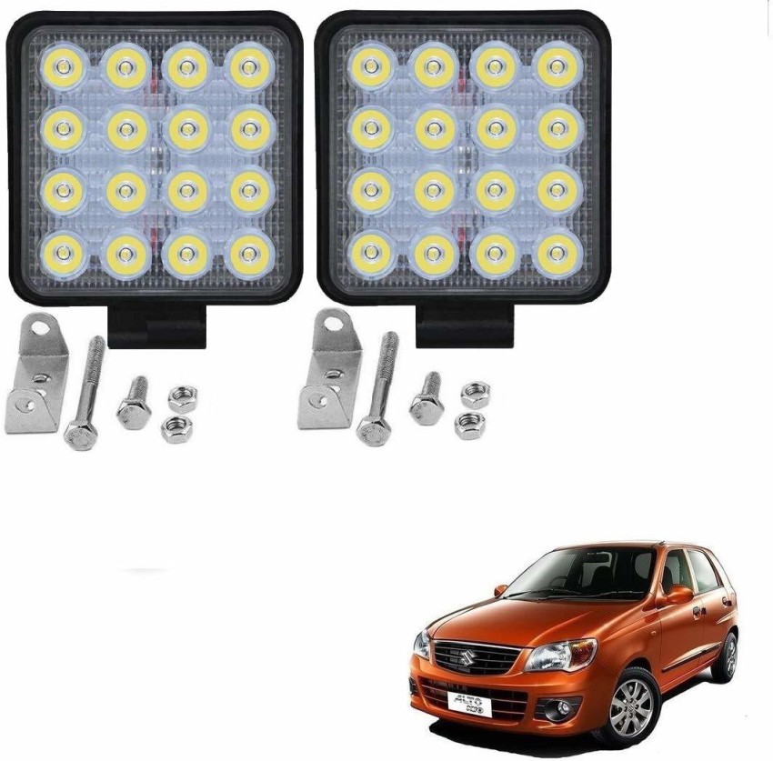 Square led on sale lights car