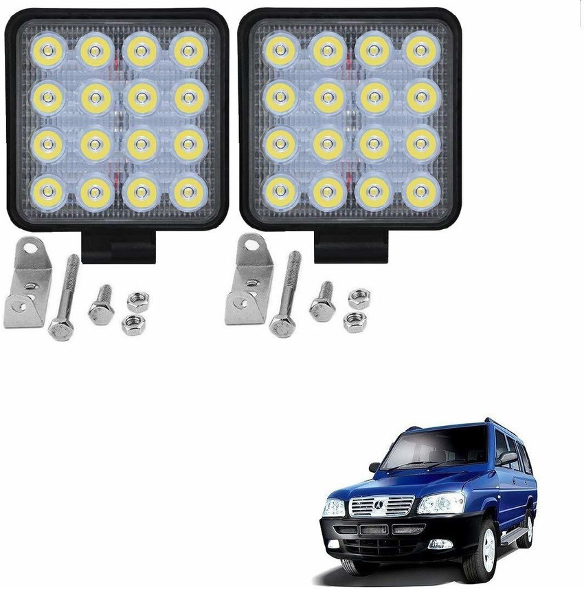 Square led lights 2025 car