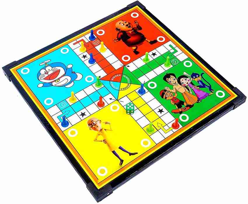 Buy LandVK's 2 in 1 Ludo and Snake and Ladder Board Game, Multicolor (Snake  Ladder and Ludo) Online at Low Prices in India 