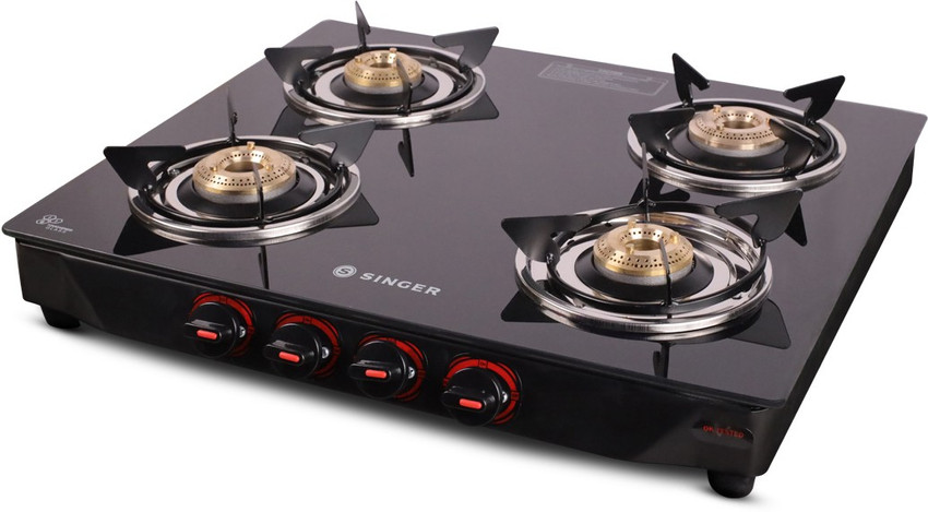 Singer 4 burner gas stove shop