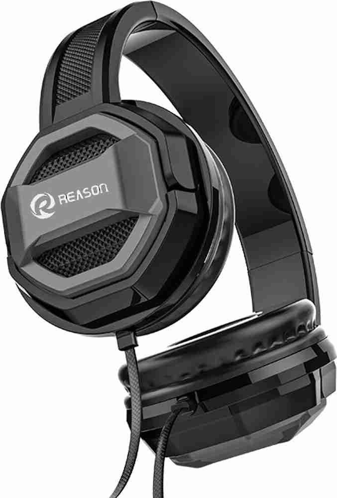 reason GH 208 Wired Gaming Headphones with Mic Support