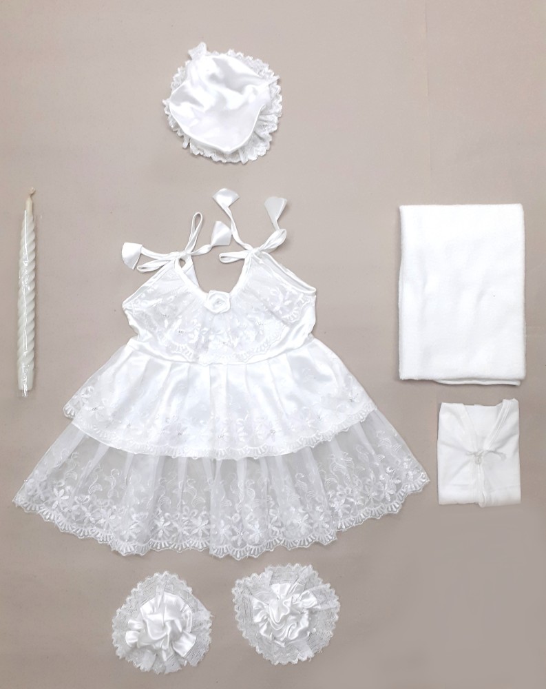 White dress for store 3 month old