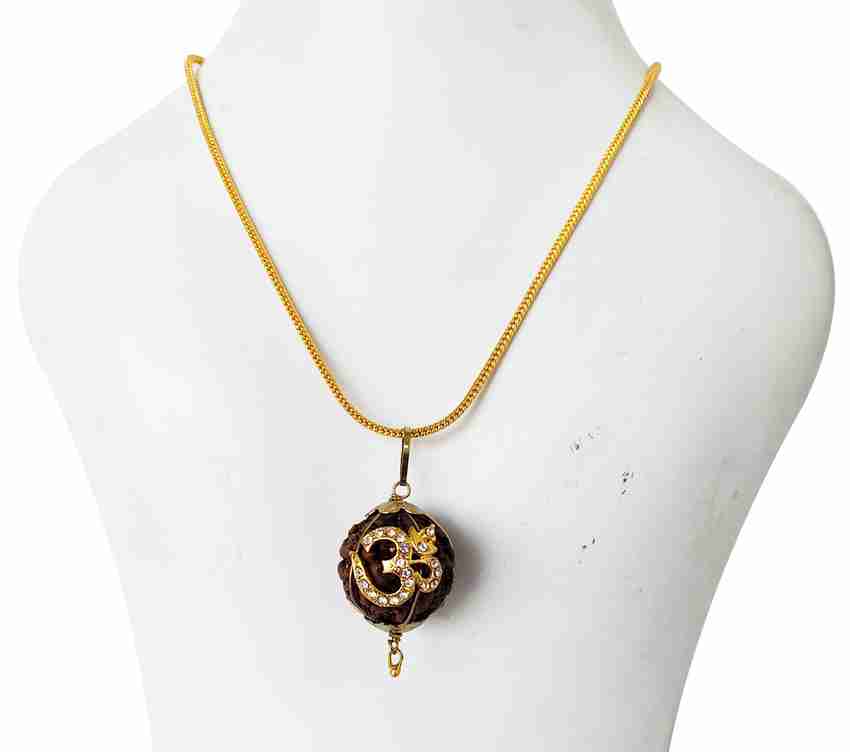 Rudraksha pendant on sale design