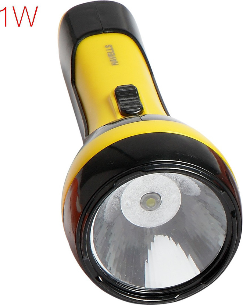 HAVELLS ARDH SAINIK FOUNDATION PATHFINDER 10 YELLOW 1 W LED Torch with Rechargeable maintanance free 400 mAh battery. Torch Price in India Buy HAVELLS ARDH SAINIK FOUNDATION