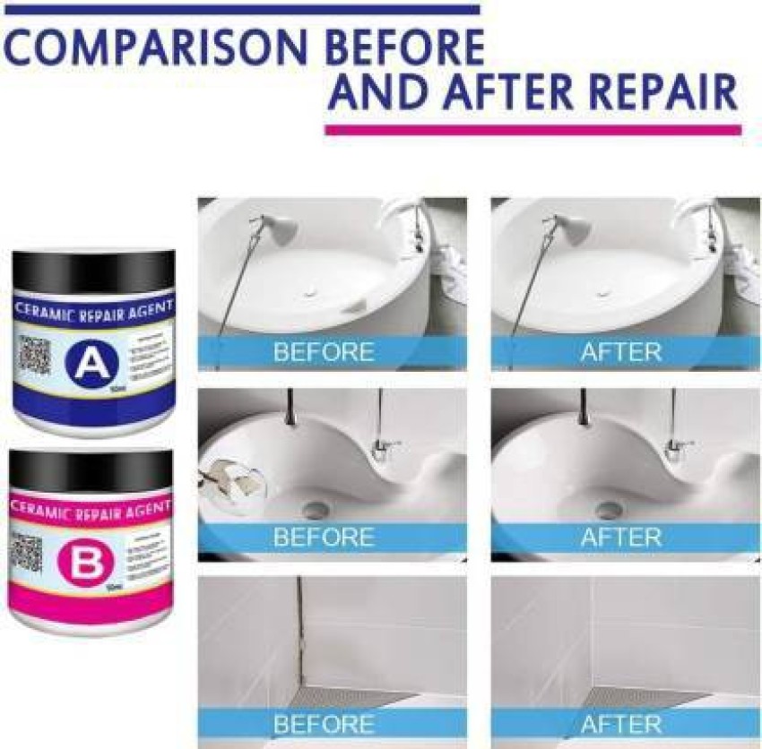 cloudmall shop Ceramic Repair Agent A&B Set Strong Adhesive Glue