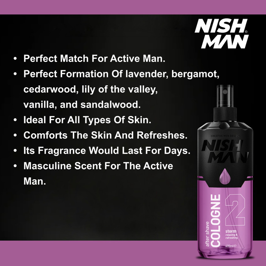Nishman After Shave Cologne Storm 2 Price in India Buy Nishman