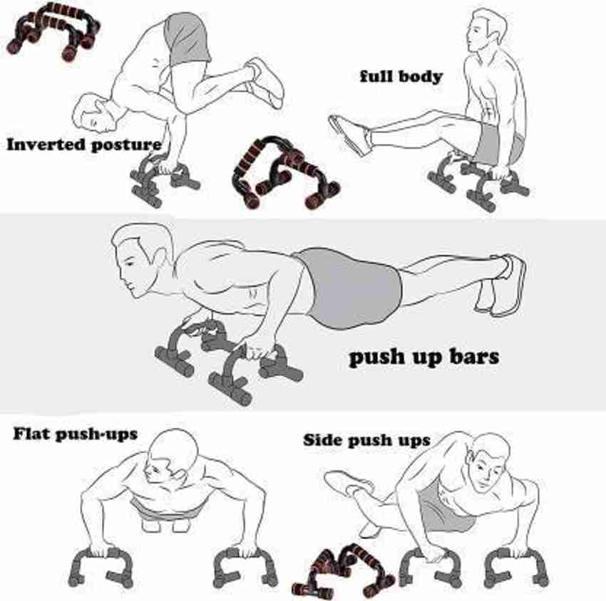 Kizlo Pushup Bars Stands Handles Set for Men and Women Push up Bar Buy Kizlo Pushup Bars Stands Handles Set for Men and Women Push up Bar Online at Best Prices in India