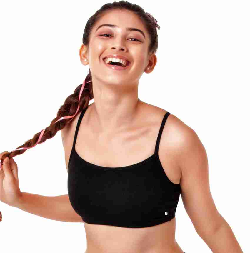 Enamor Antimicrobial BB02 Easy Fit Stretch Cotton Women Training Beginners Non Padded Bra Buy Enamor Antimicrobial BB02 Easy Fit Stretch Cotton Women Training Beginners Non Padded Bra Online at Best P...