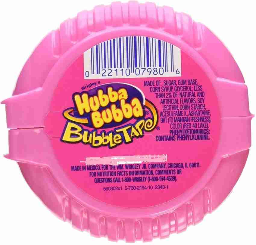 Wrigleys HUBBA BUBBA BUBBLE TAPE ORIGINAL FLAVOR Chewing Gum Price