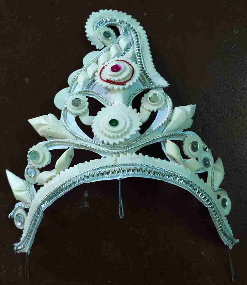 Bengali wedding deals mukut online shopping