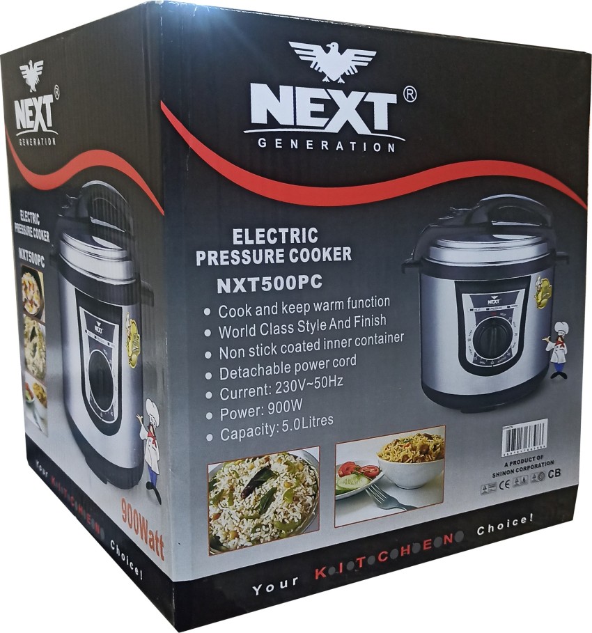 Presto Life NXT500PC Rice Cooker Electric Pressure Cooker Egg