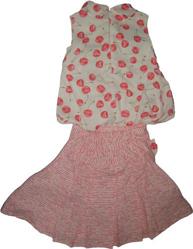Little Baby Baby Girls Party Festive Top Skirt Price in India