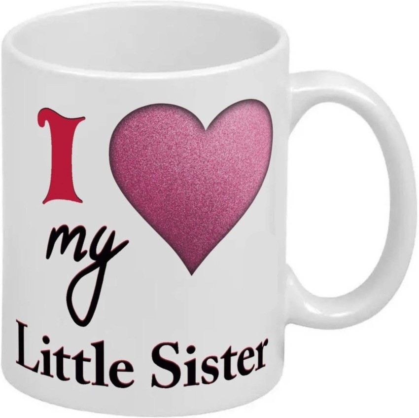 I Love my little sister' Mug