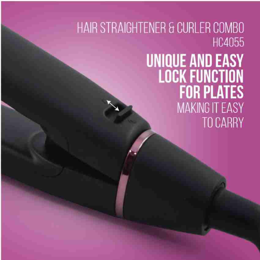 Hair straightener and outlet curler combo flipkart