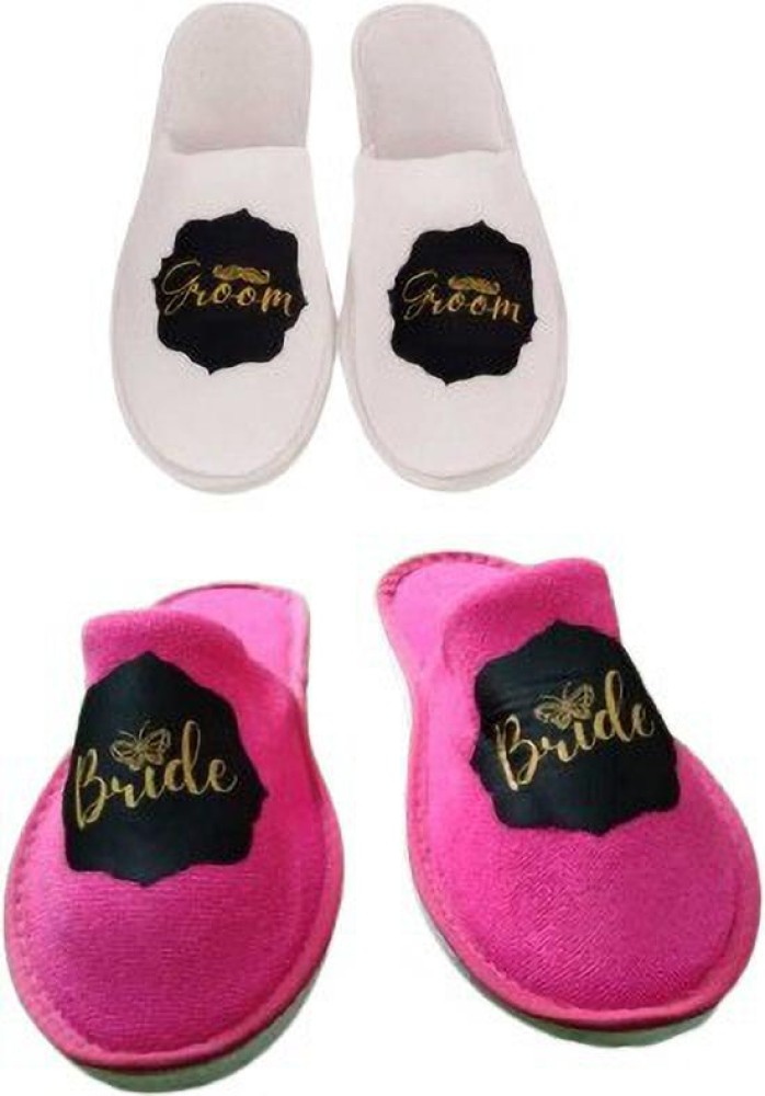 Bridal bedroom online slippers