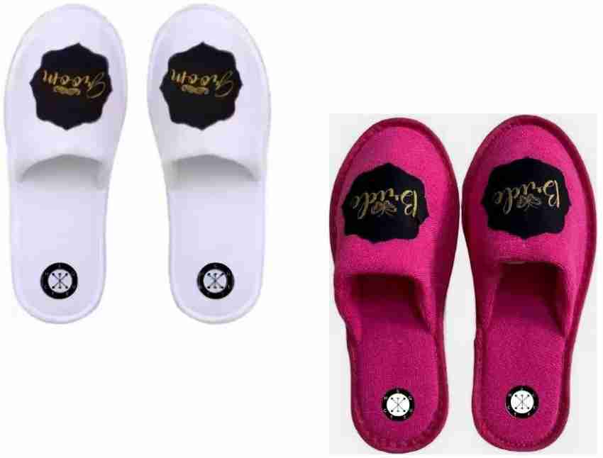 Bride sales groom slippers